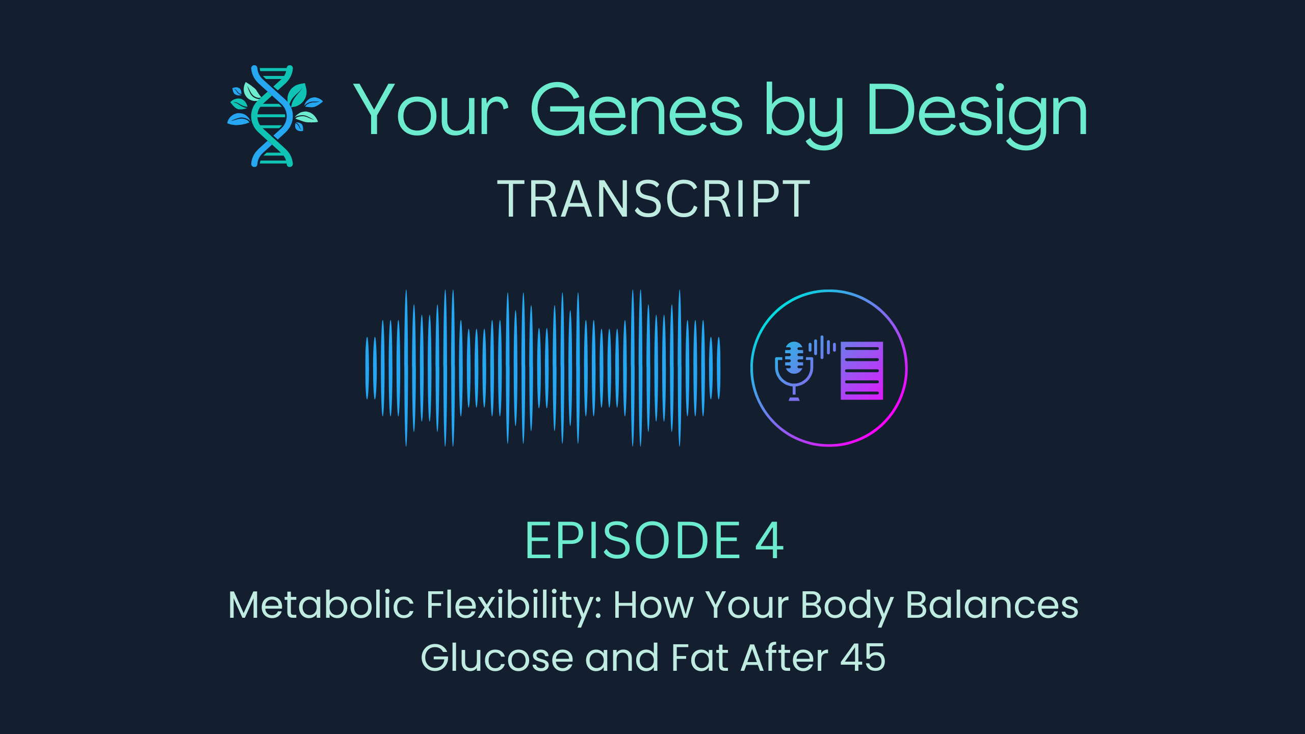Podcast Transcript - Episode 4