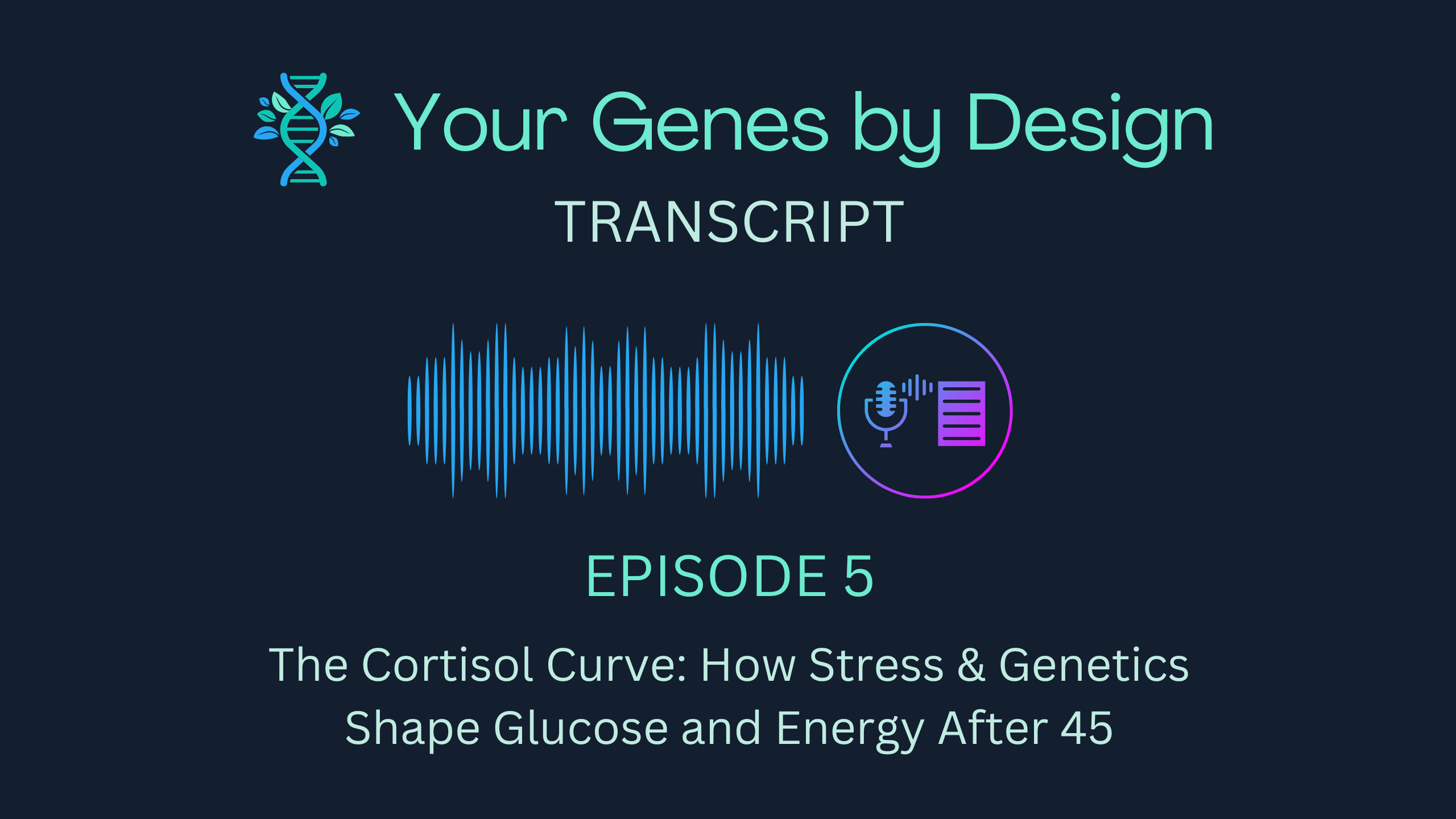 Podcast Transcript - Episode 5