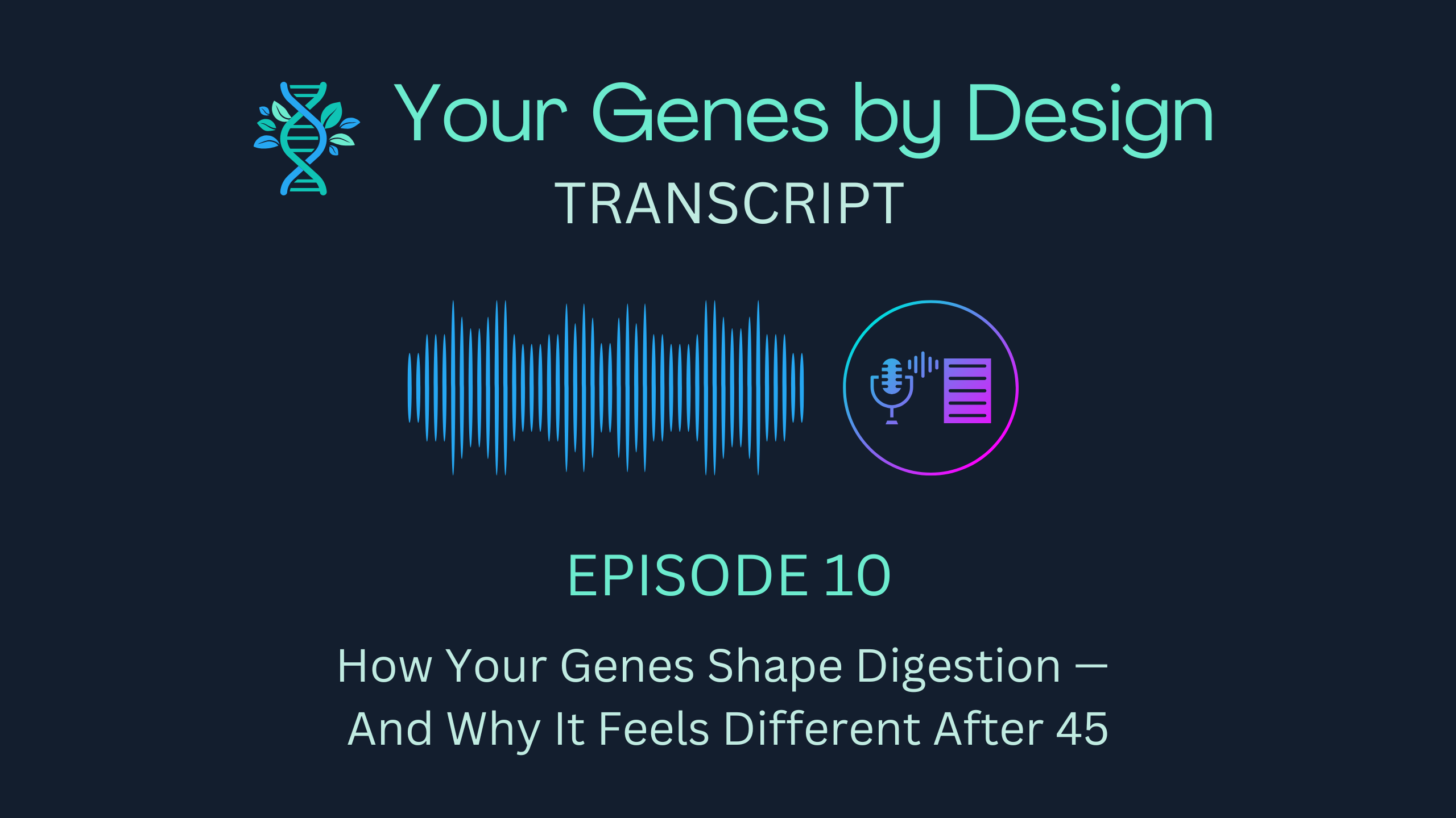 Podcast Transcript - Episode 10