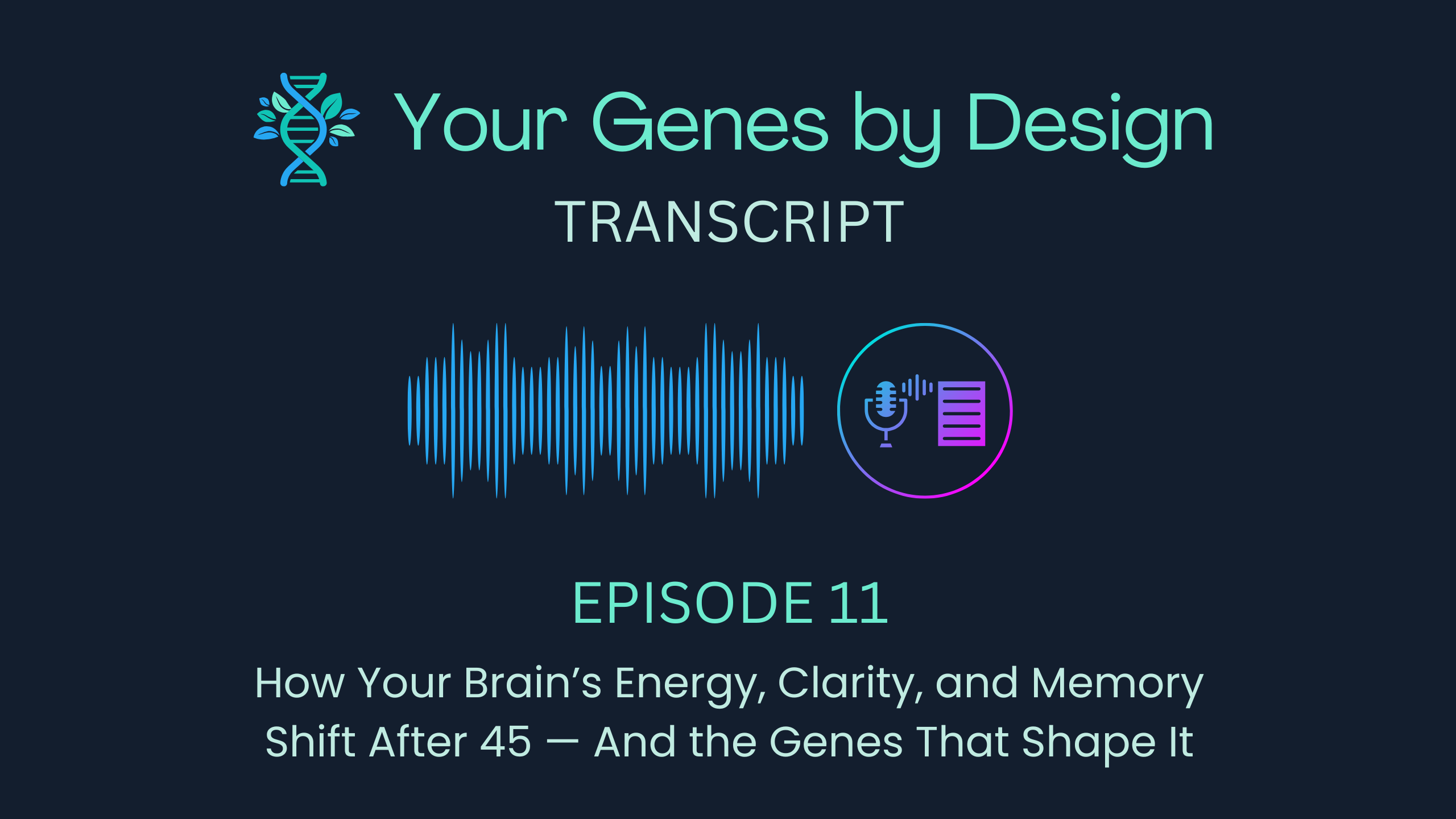 Podcast Transcript - Episode 11